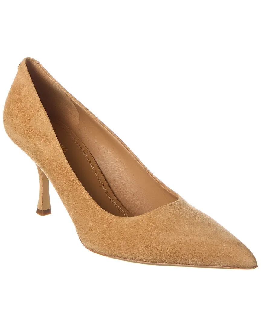 Ferragamo Suede Pump Smart Office Shoes