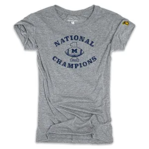 Breathable Mesh Panels RecycledBlend UofM - NUMBER 1 CHAMPS (WOMEN)