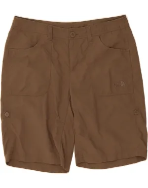 THE NORTH FACE Womens Regular Casual Shorts US 10 Large W32  Brown Nylon Year-Round Wear