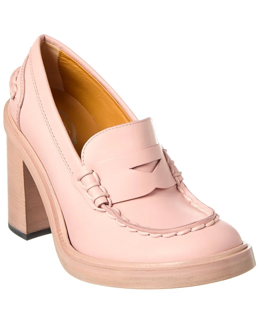 TOD??s Leather Pump Chic Pumps