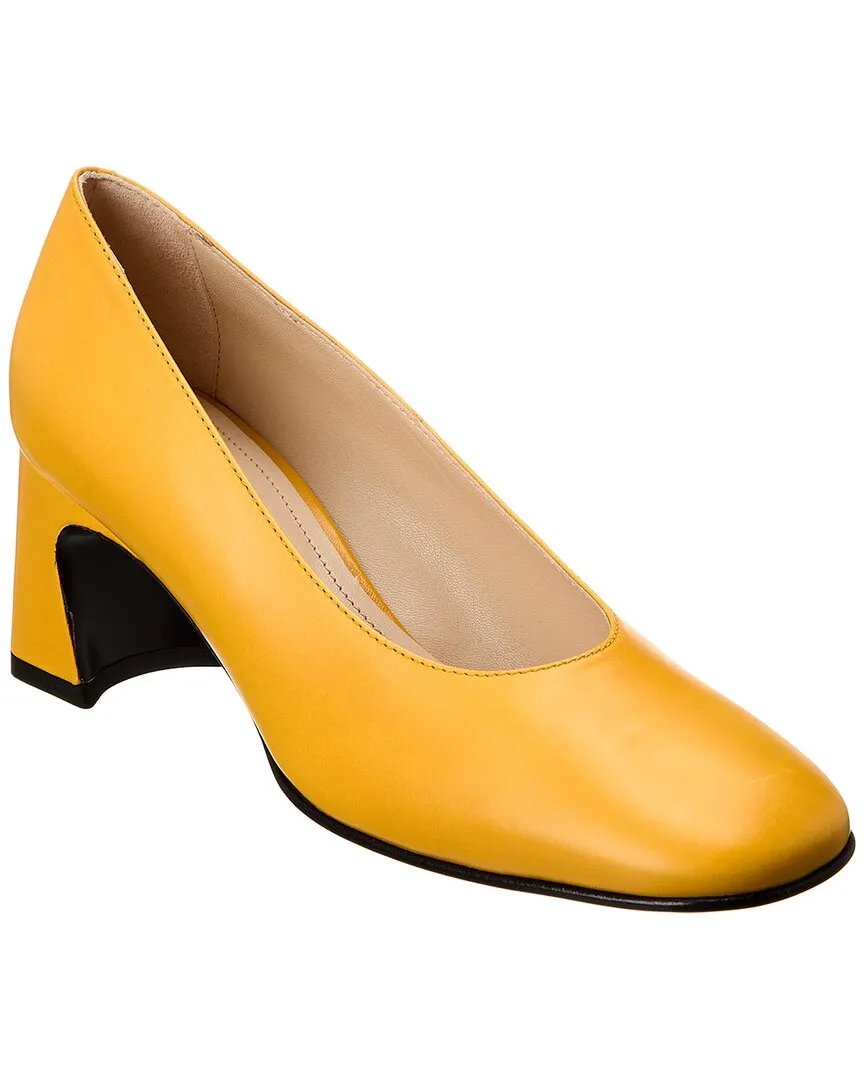 TOD??s Logo Leather Pump Black Tie Event Heels Fashionable Sandals