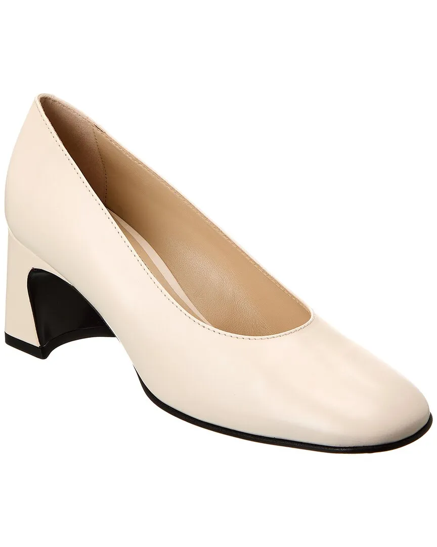 TOD??s Logo Leather Pump Vegan Wedding Heels
