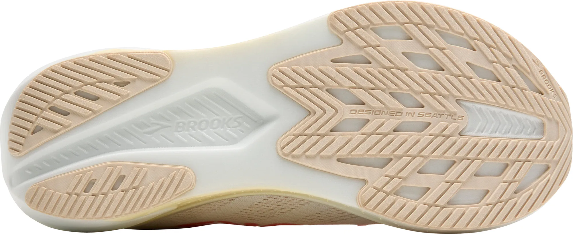 Brooks Hyperion 2 Womens Running Shoes - White beginner - appropriate shoes running on flat ground