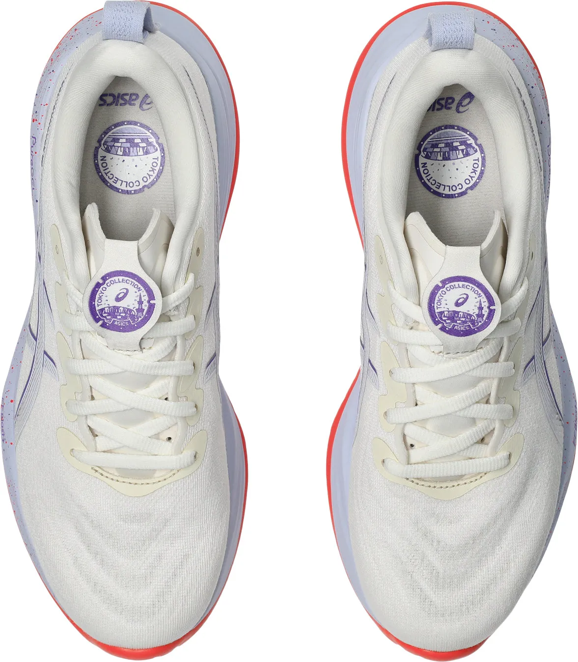 Asics Gel Cumulus 27 Tokyo Womens Running Shoes - Cream posture - correcting shoes