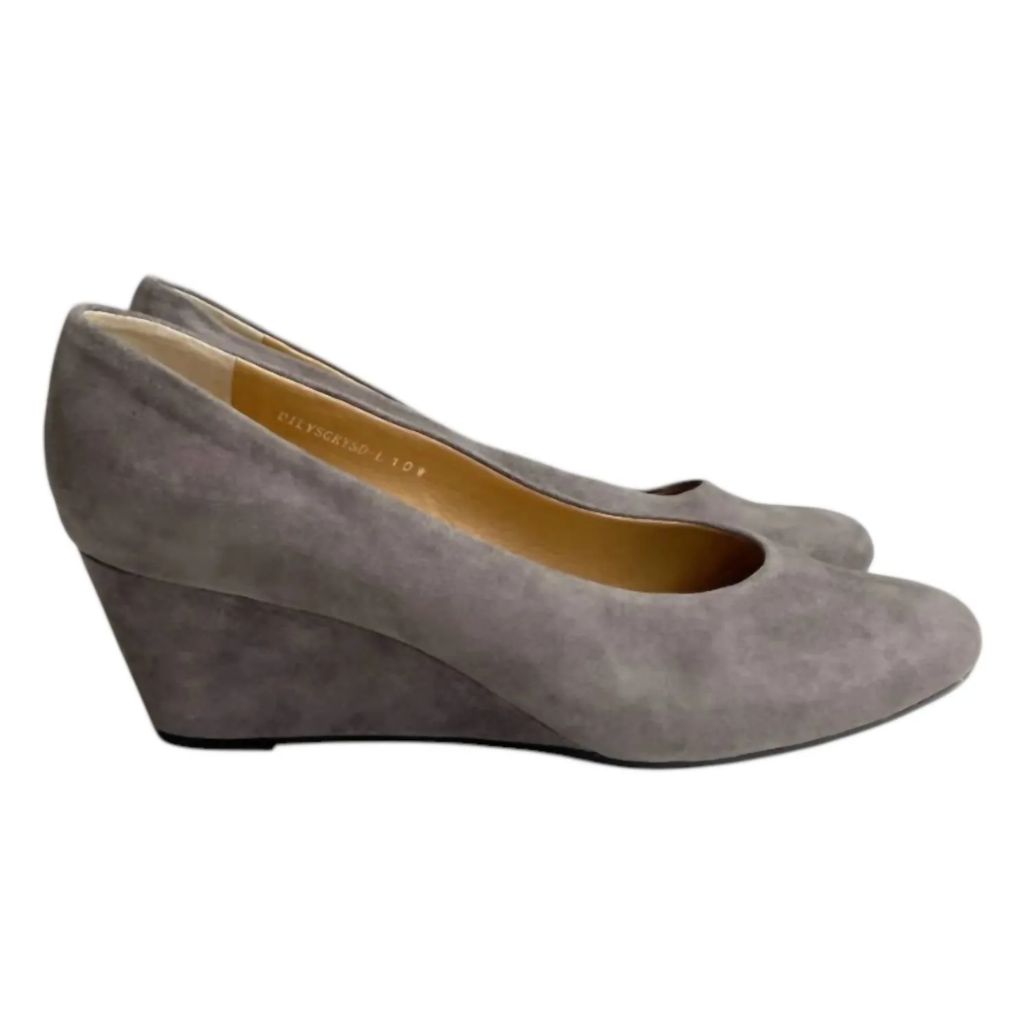 Red High Heels for Weddings Bright Mood Women's Dilys Suede Heels In Grey Suede