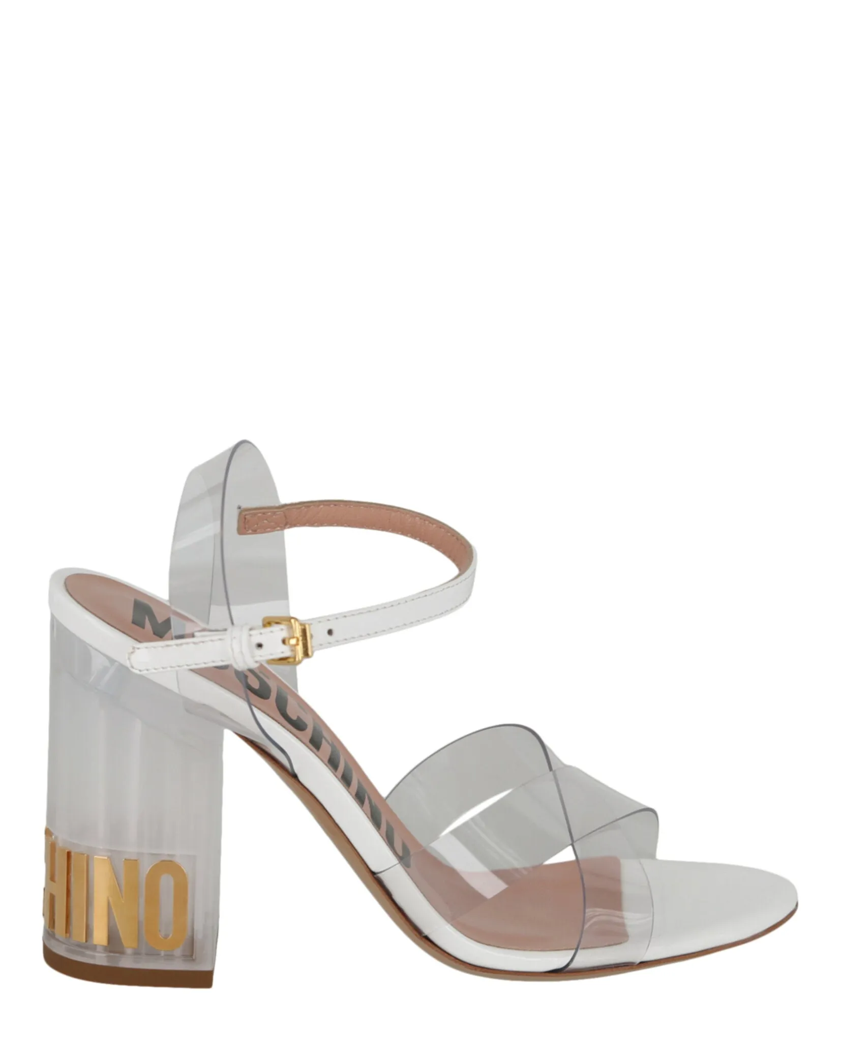 Transparent Logo Heel Sandals Custom Wedding Heels Dress Shoes