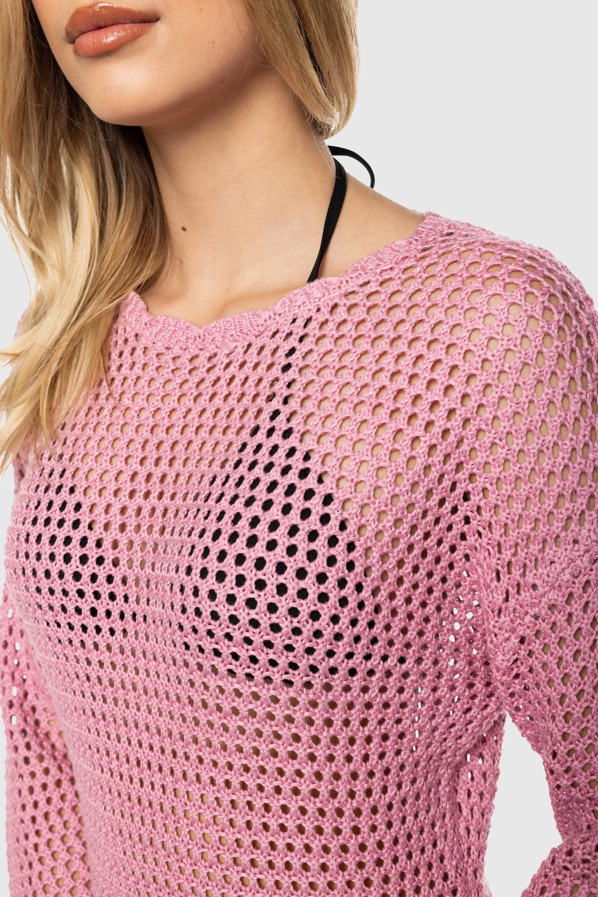 Flow Core Love Core Crochet Swim Cover Up