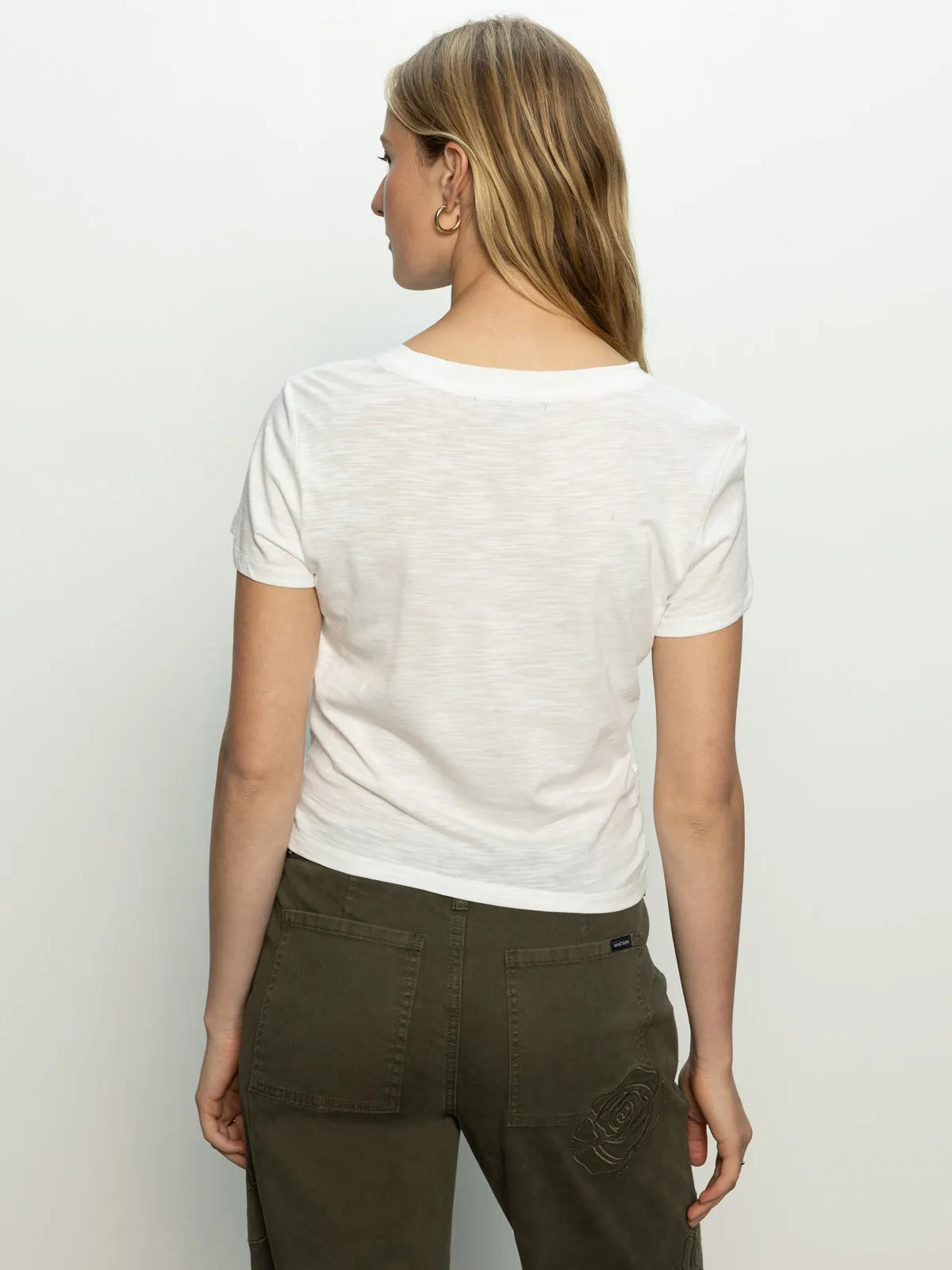 Spring Wear Casual Day Wear Highstreet Tee White