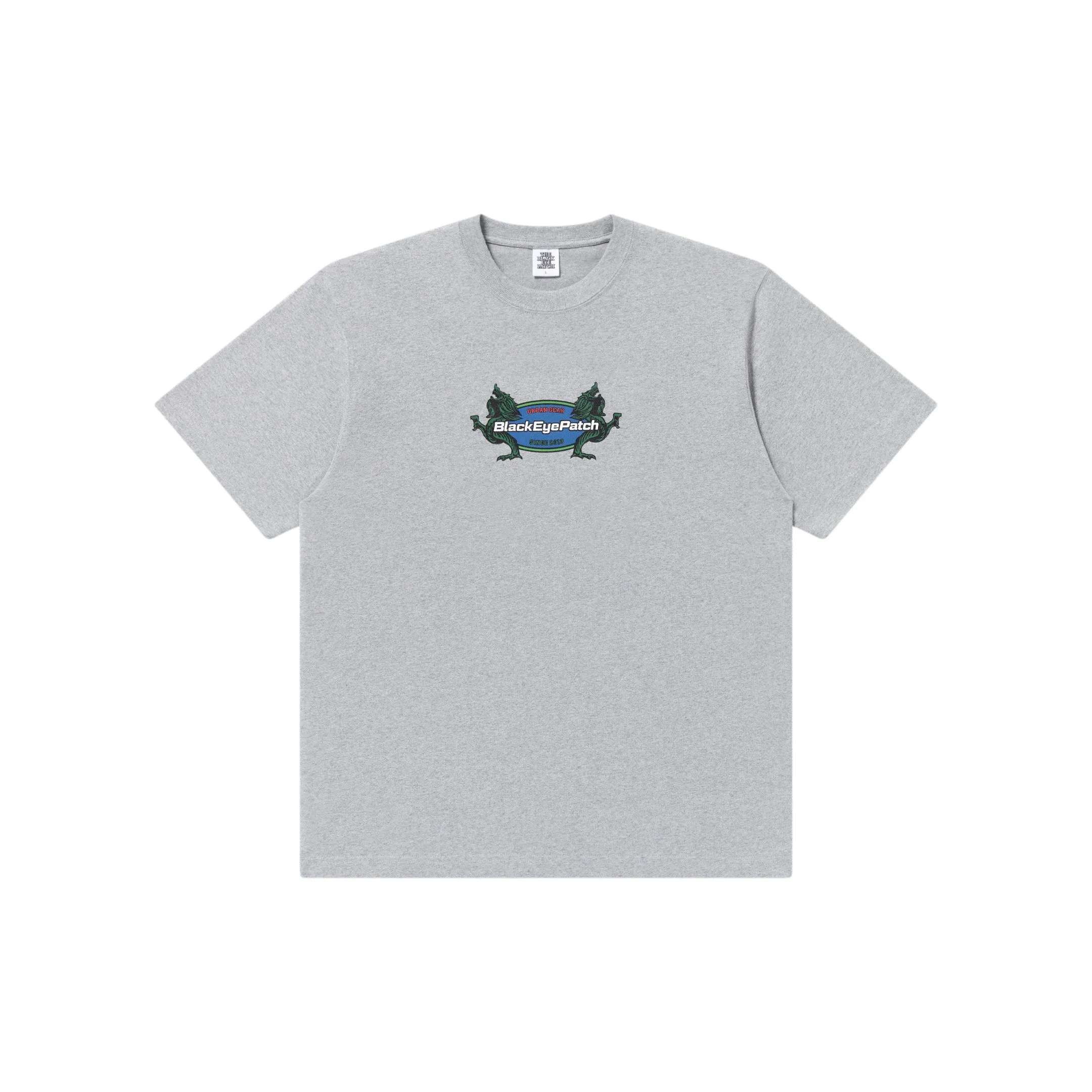 Easy Look GUARDIAN OVAL LOGO TEE HEATHER GRAY