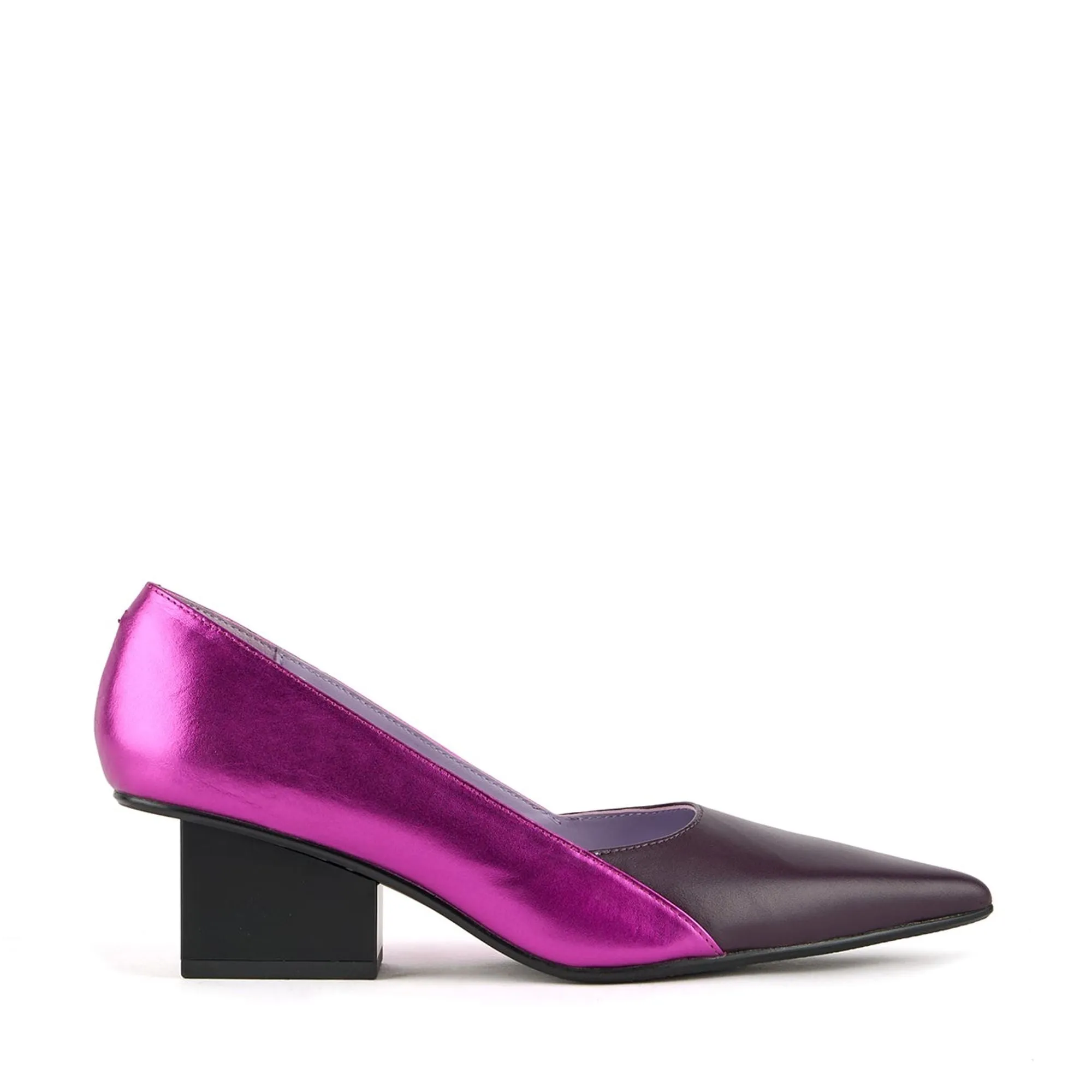 Raila Pump Comfortable to walk Leather Heeled Sandals