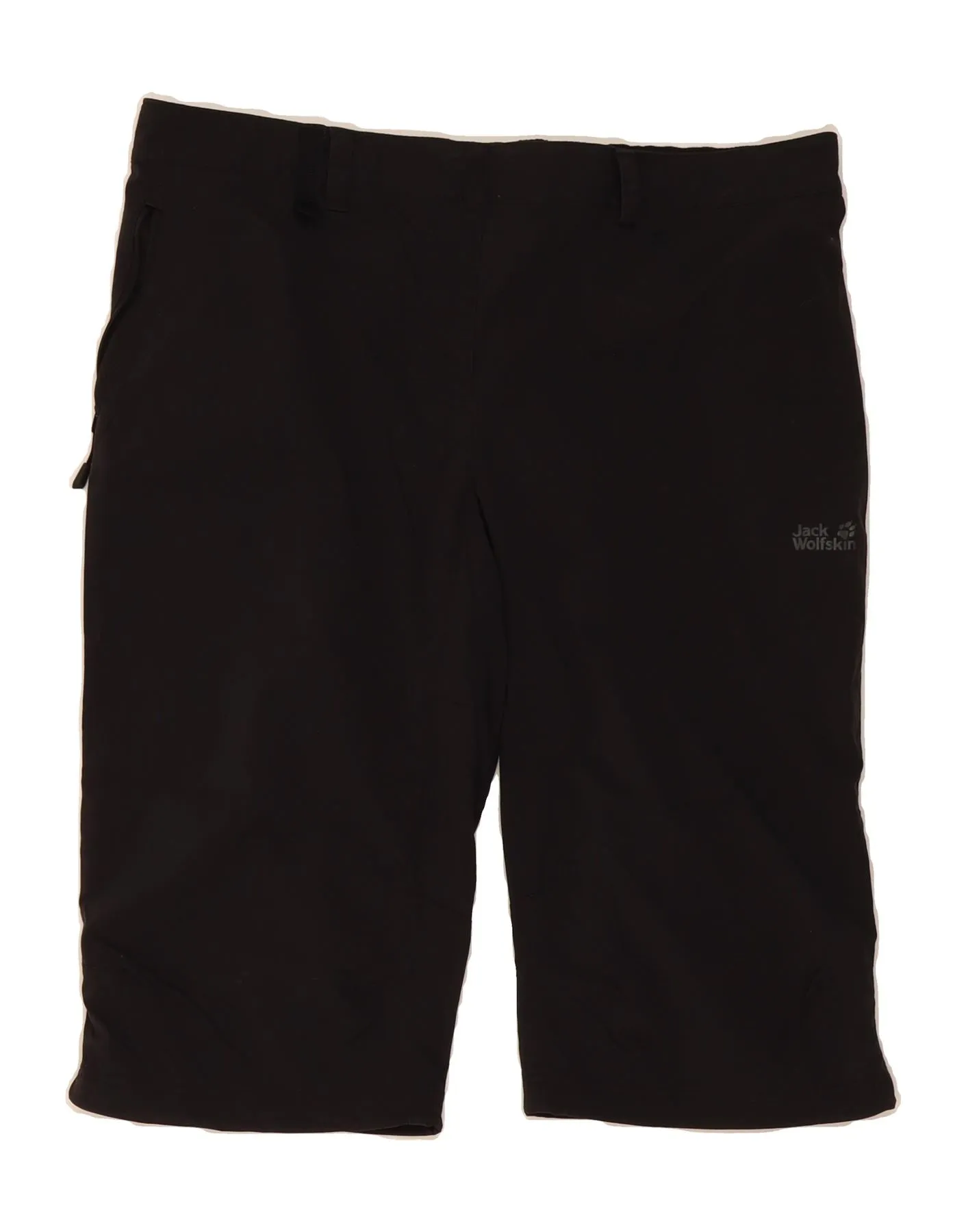 Petite Option JACK WOLFSKIN Womens Bermuda Shorts UK 18 XL W36 Black Polyamide