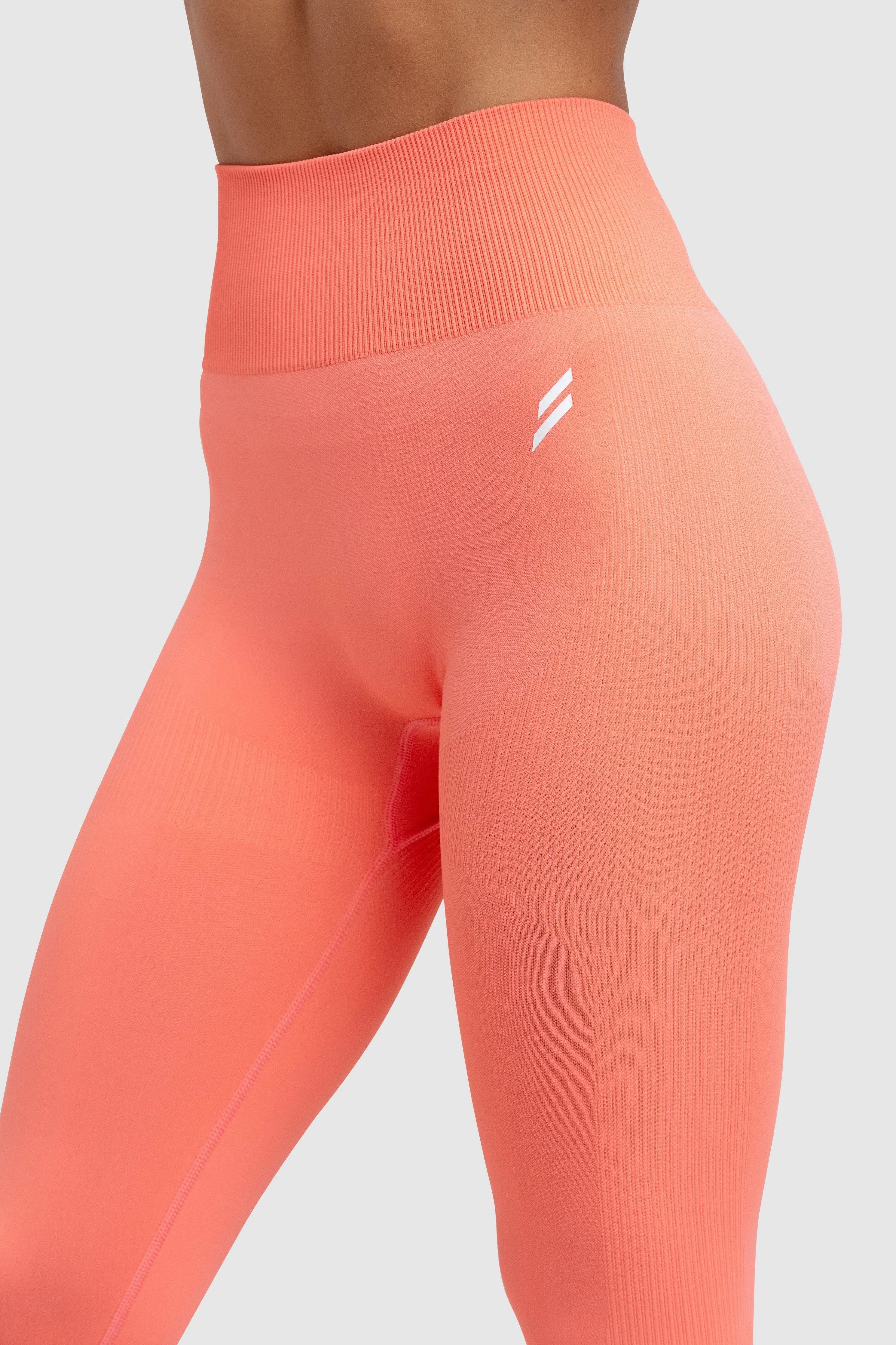 Impact Solid Leggings - Peach Morning Stretch Active Lifestyle