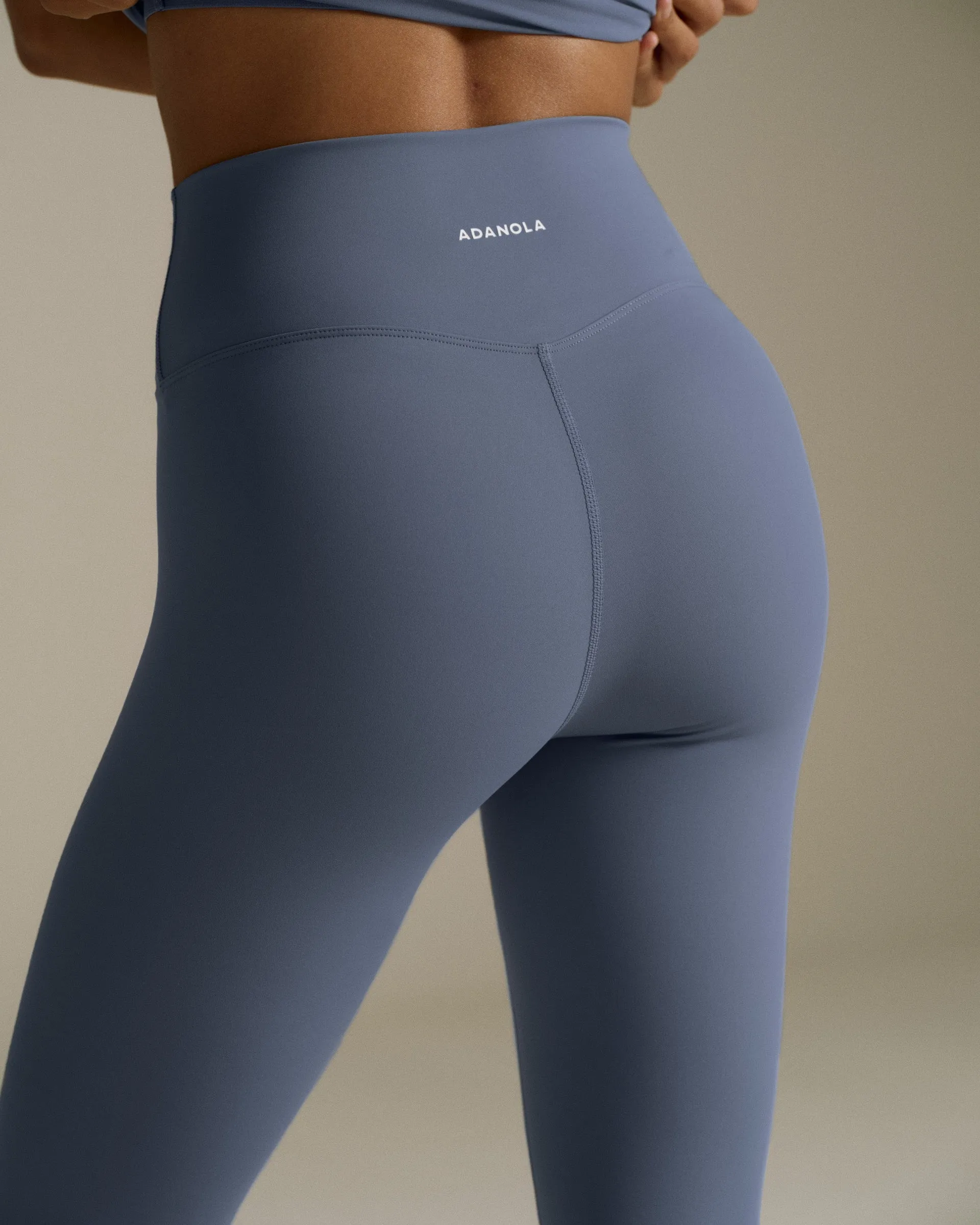 Ultimate Leggings - Slate Blue Flexible Comfort Wear
