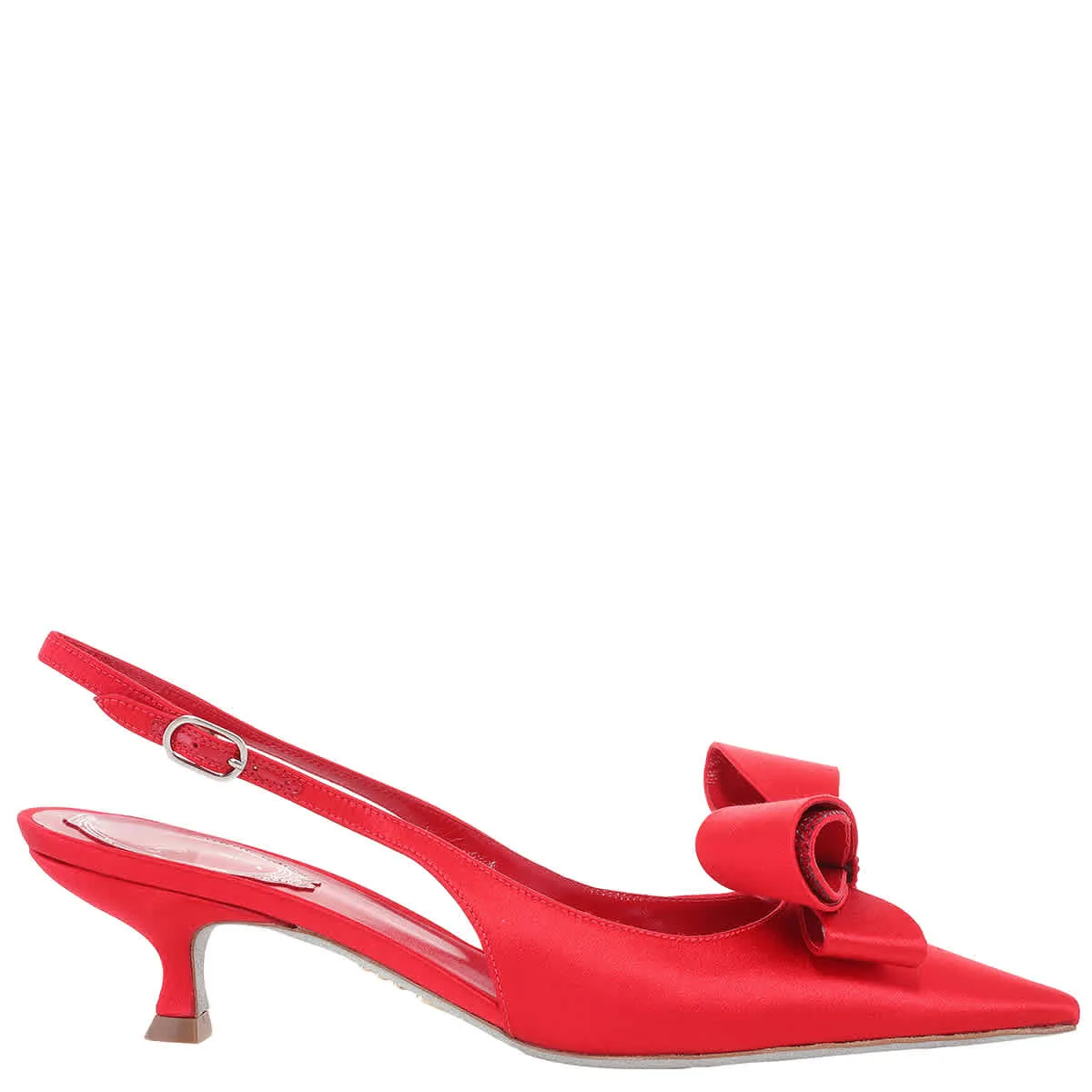 Evening Sandals Luxe Leather Heels Rene Caovilla Jeweled Arabella 50 SlingBack Pumps