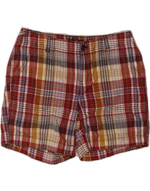 EDDIE BAUER Womens Mercer Fit Chino Shorts US 6 Medium W30  Multicoloured Runway Inspired