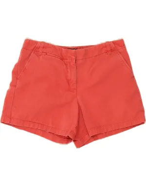 Easy Care Material Water Repellent Finish J. CREW Womens Low Fit Chino Shorts US 6 Medium W32  Red
