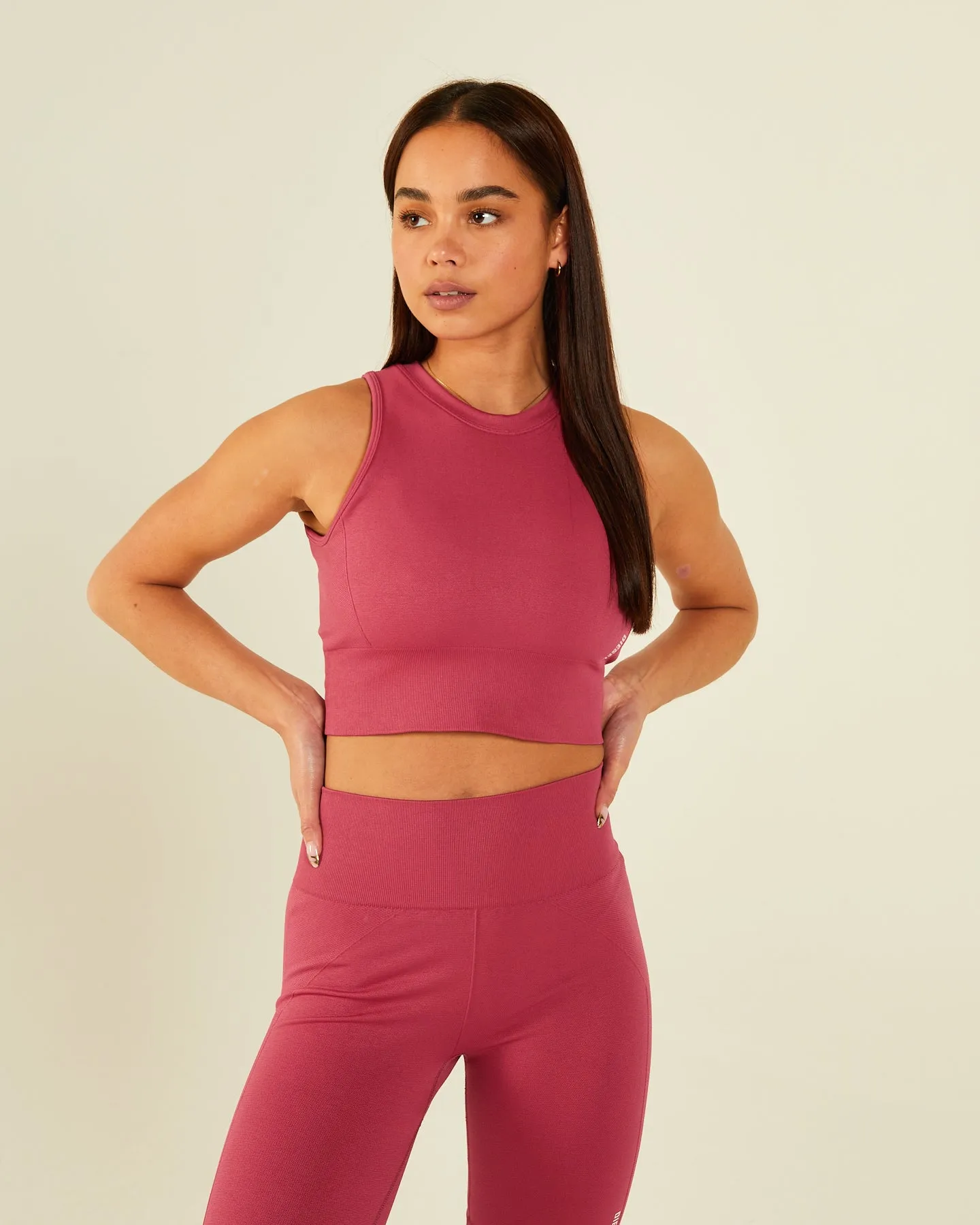 Valentina Vest Berry Sorbet Stretchable Material Ventilated Mesh