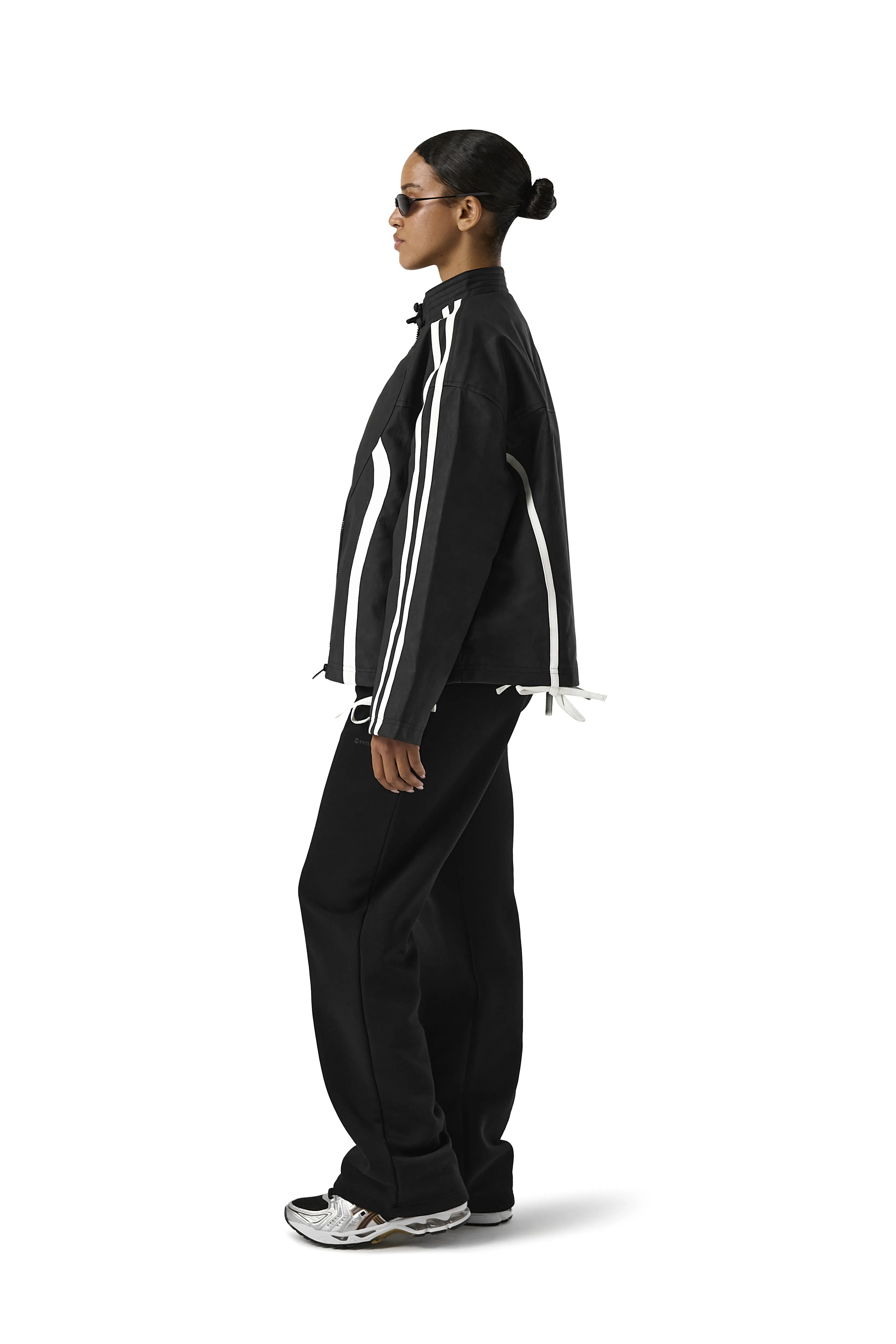 Valentine Vegan Leather Jacket Cashmere Blend