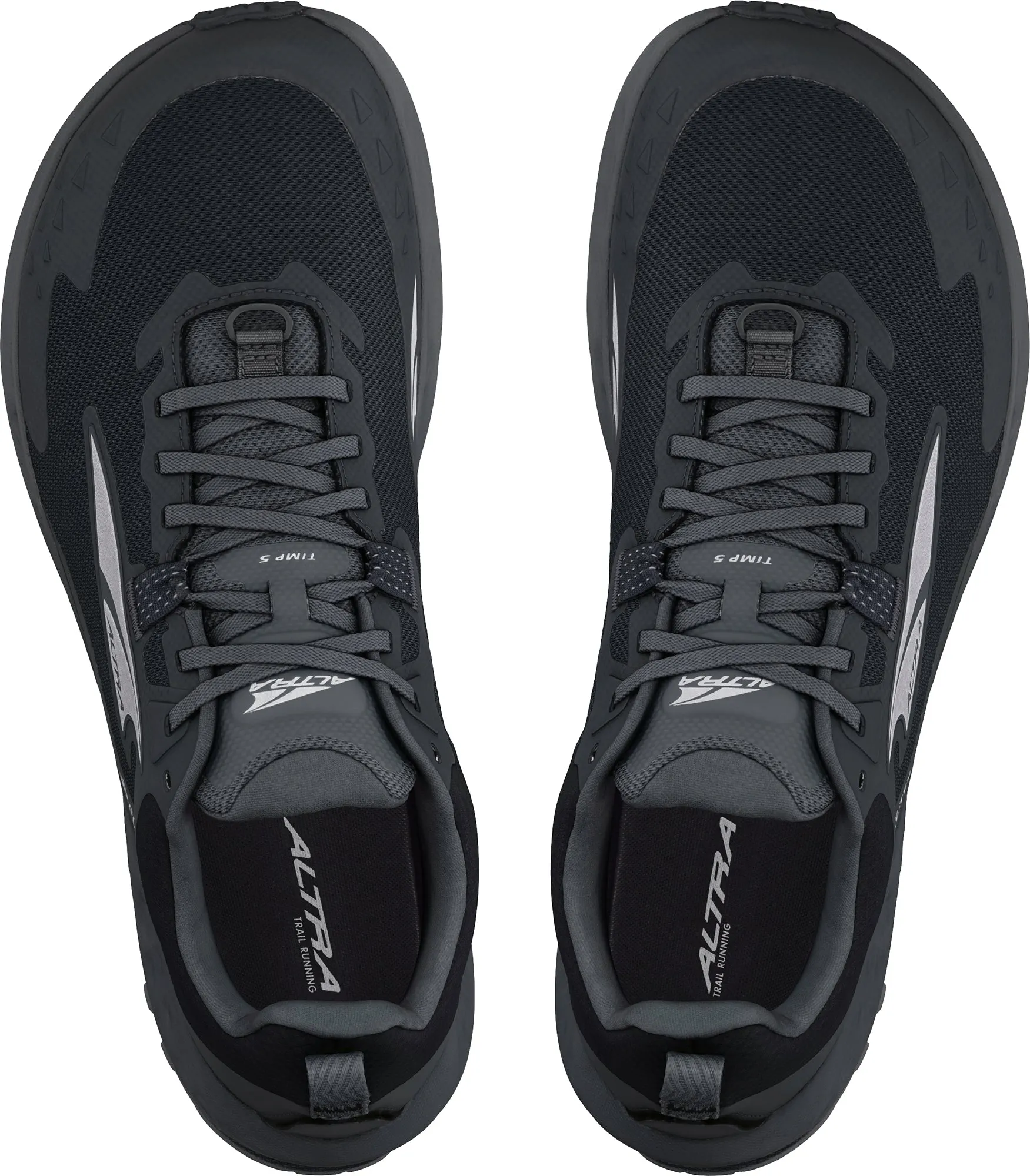 senior exercise shoes fitness enthusiasts Altra Timp 5 GORE-TEX Womens Trail Running Shoes - Black