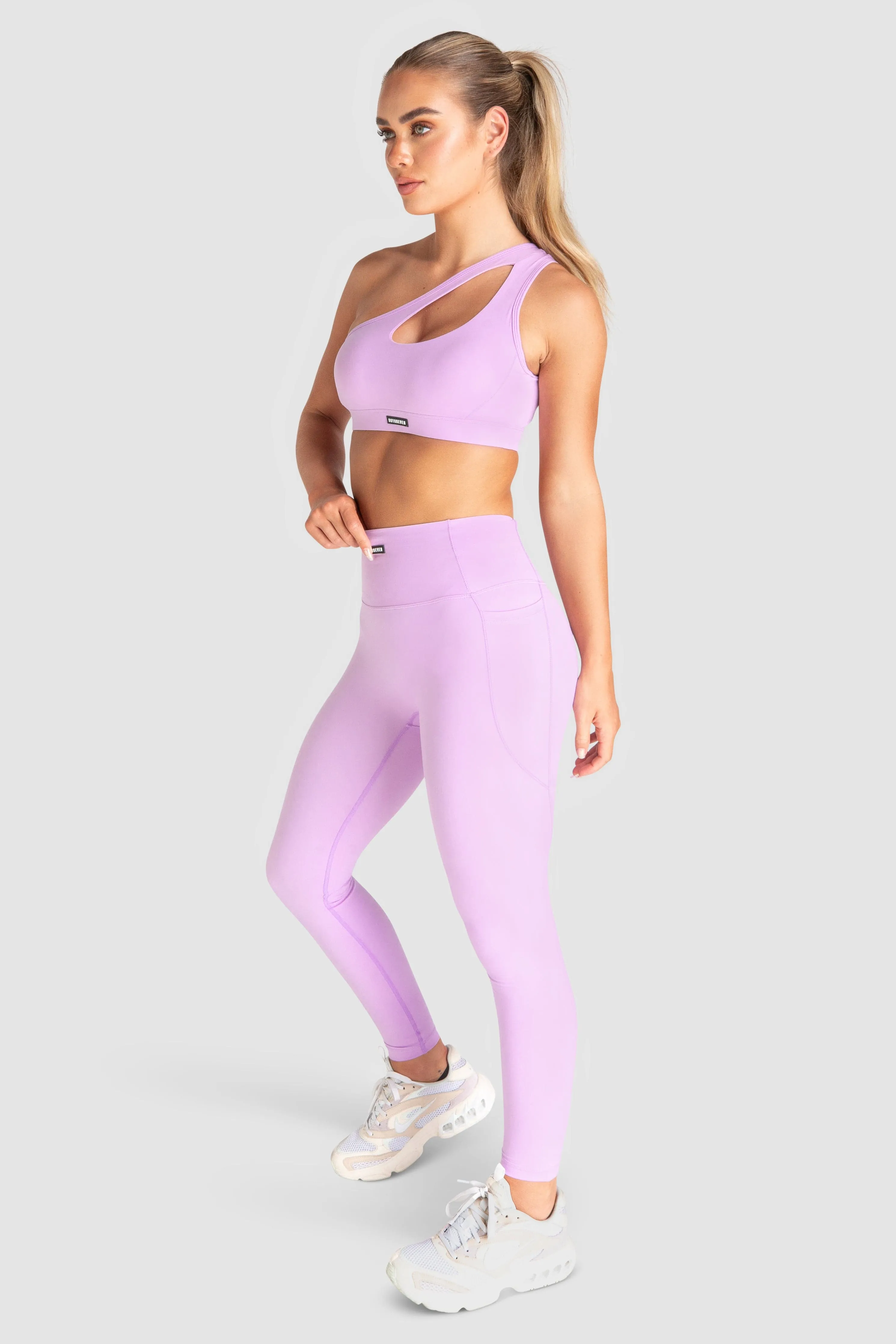 Feel Fresh Extra Soft Dance Practice Desire Leggings - Lilac