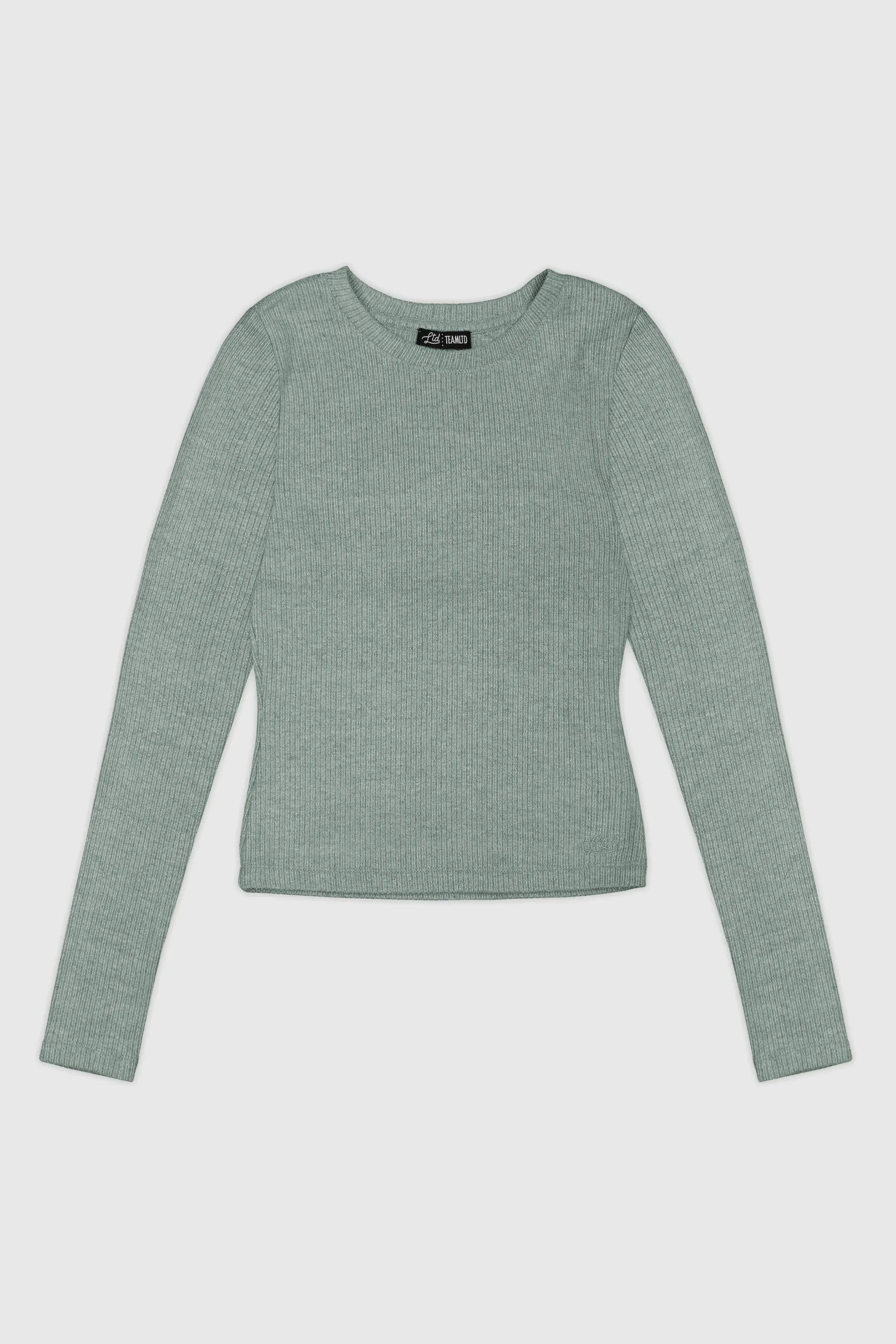 Sporty Design Daily Ribbed L/S