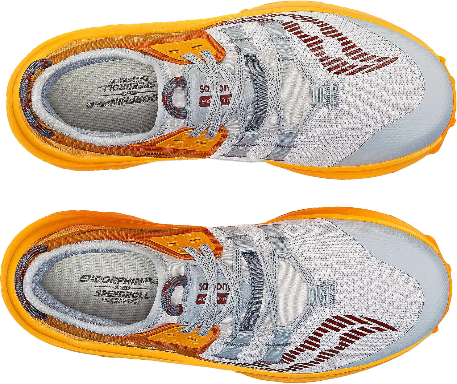 Saucony Endorphin Rift Womens Trail Running Shoes - Grey Shock Dispersing