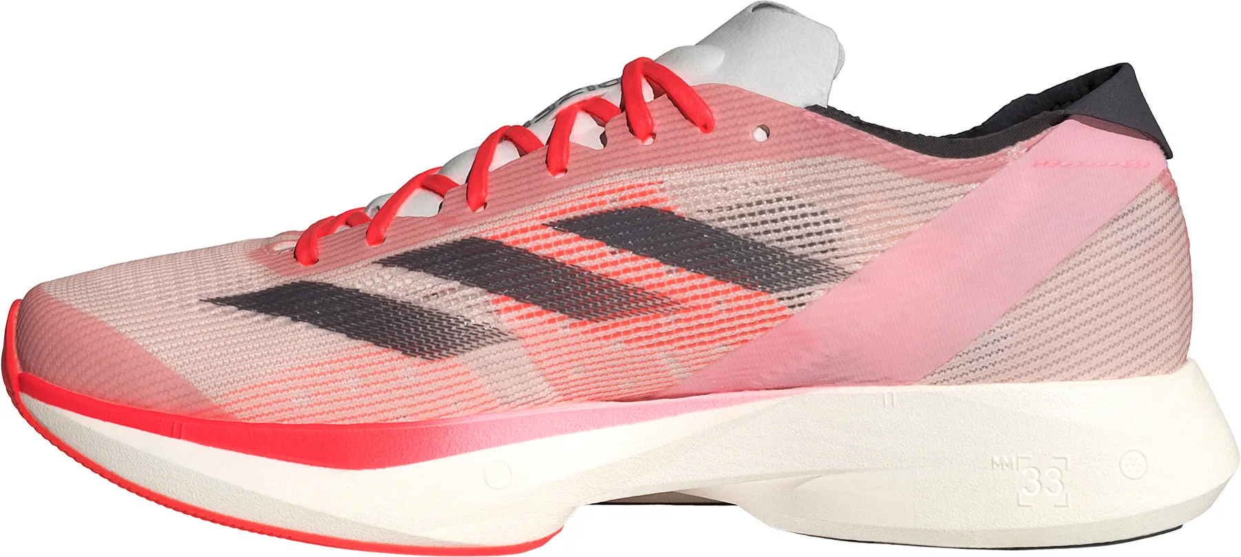 Cushioned Tongue Padding leather insole shoes adidas Adizero Takumi Sen 10 Womens Running Shoes - Pink