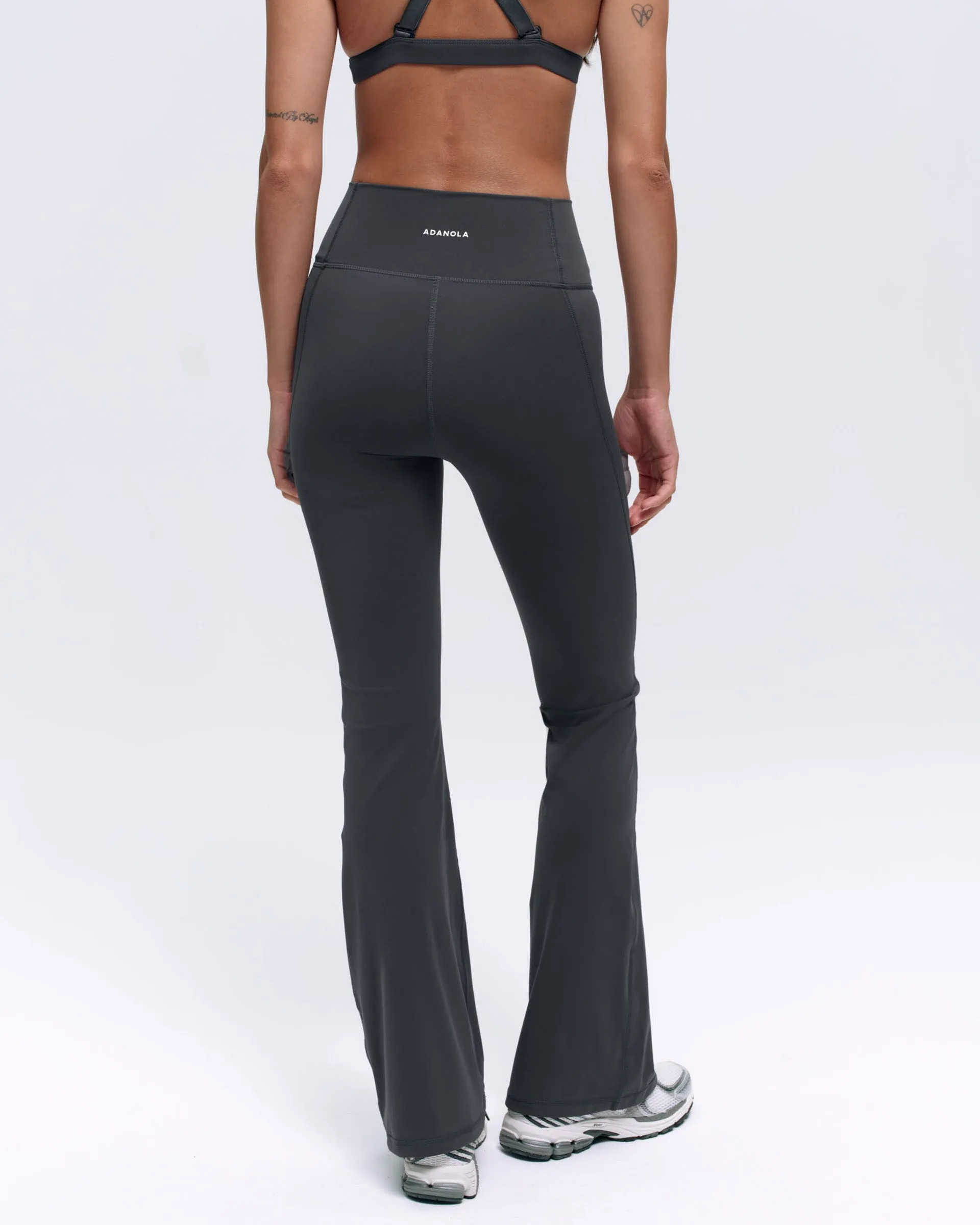 HypoallergenicMaterial Flared Yoga Pant - Graphite Grey