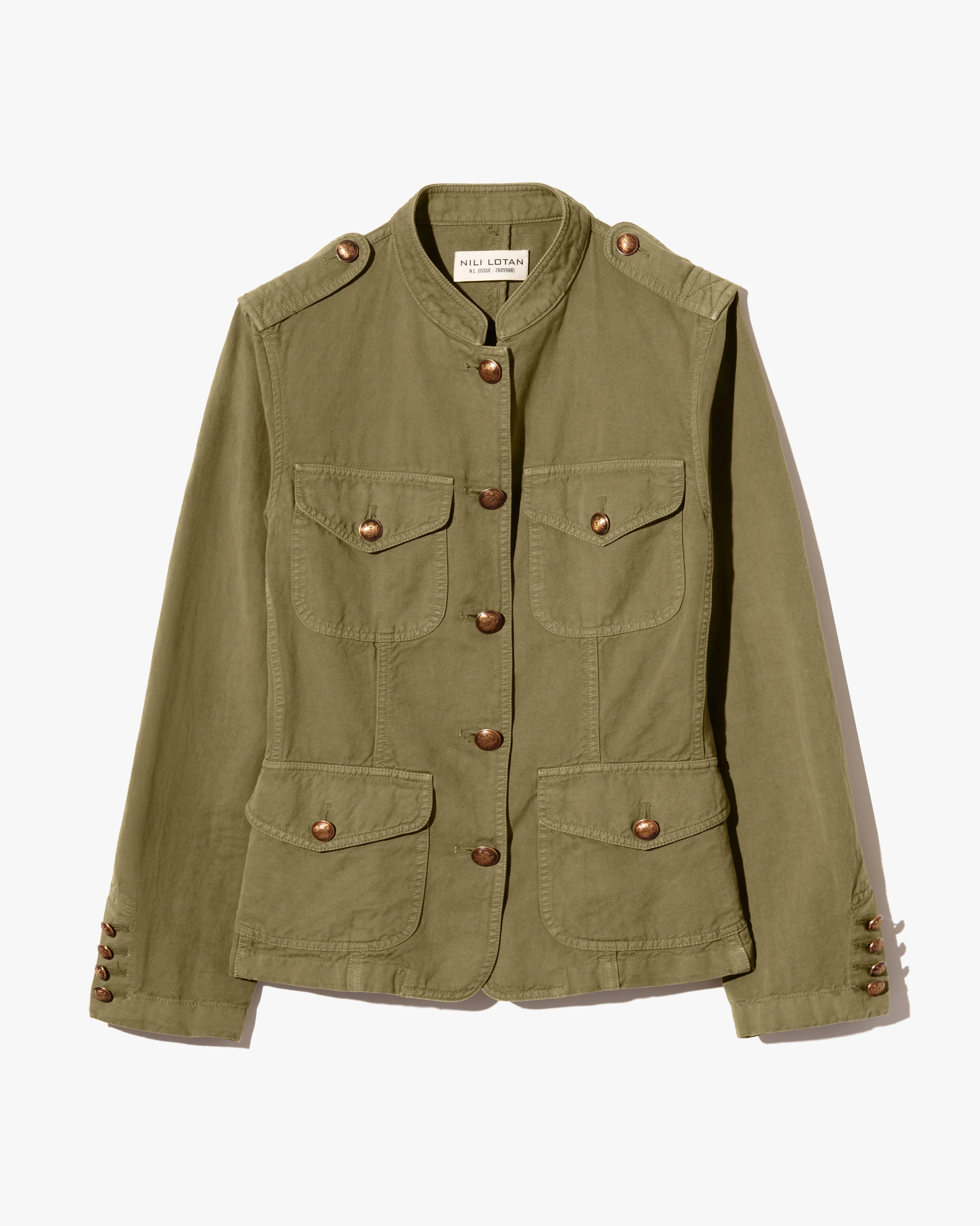 MONA JACKET Anti Pilling Surface Casual Fit Silhouette