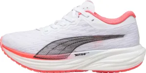 contemporary shoes Lightweight Midsole Puma Deviate Nitro 2 Womens Running Shoes - White