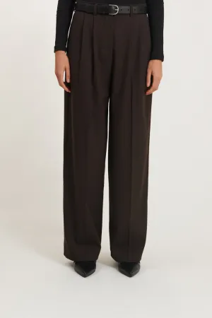 Marjorie Pants - Chocolate torte Casual Comfort