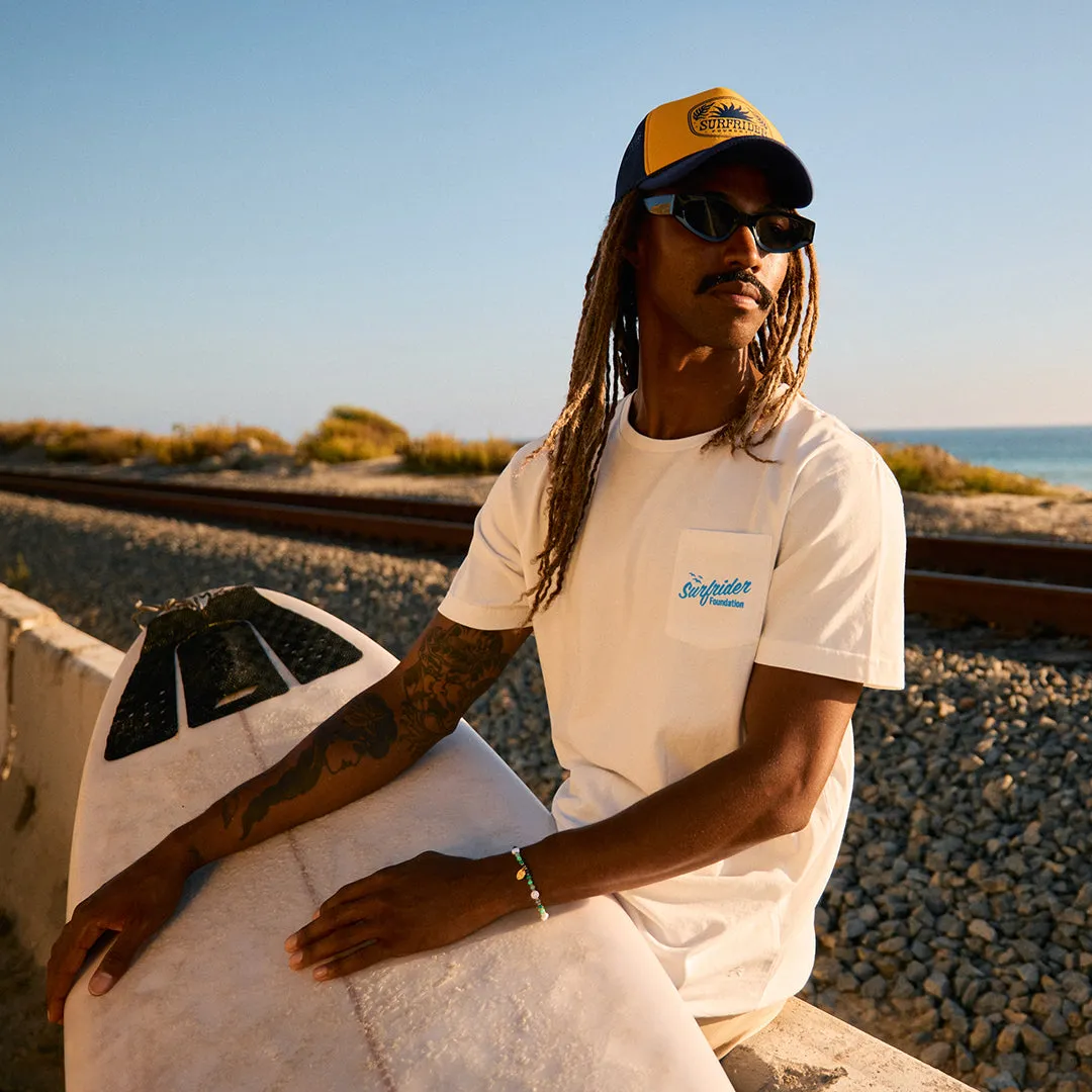 yoga clothing Wave Supply Pocket Tee