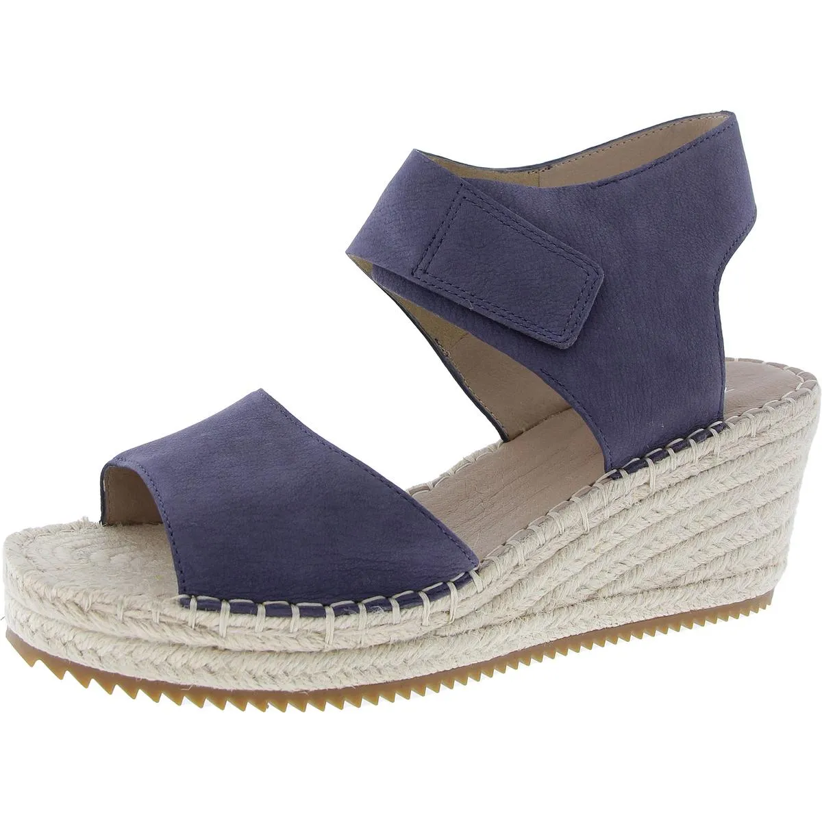 WESLIA Womens Adjustable Faux Suede Espadrille Heels Luxe Mood