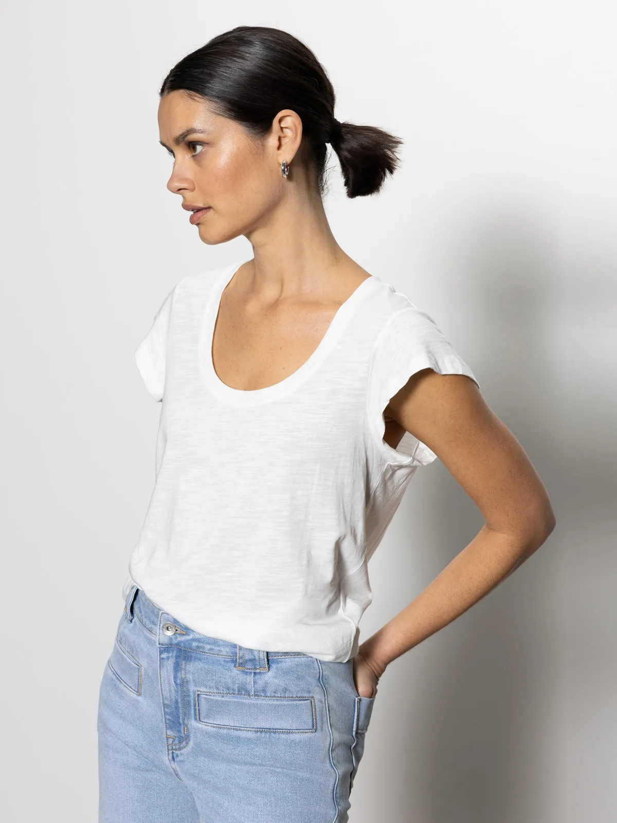 West Side Tee White Casual everyday wear