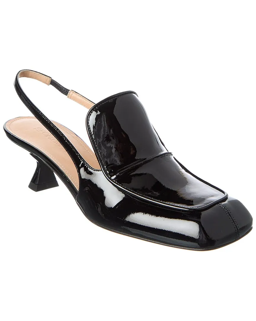 Luxury Detail Dressy Heels Sportmax Lazzaro Patent Slingback Pump