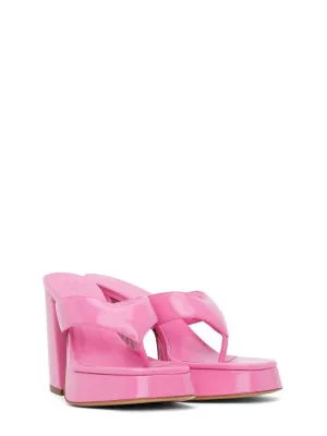 Women Platform Sandals In Pink Impact Resistance Pumps Shoes