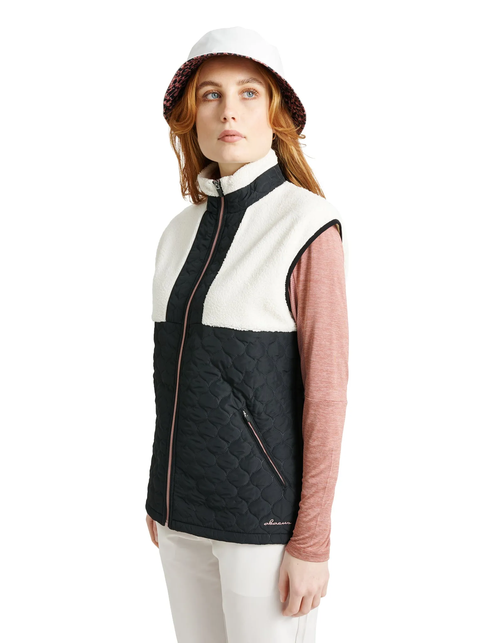 Women Preston Pile Wind Vest Commander - directed