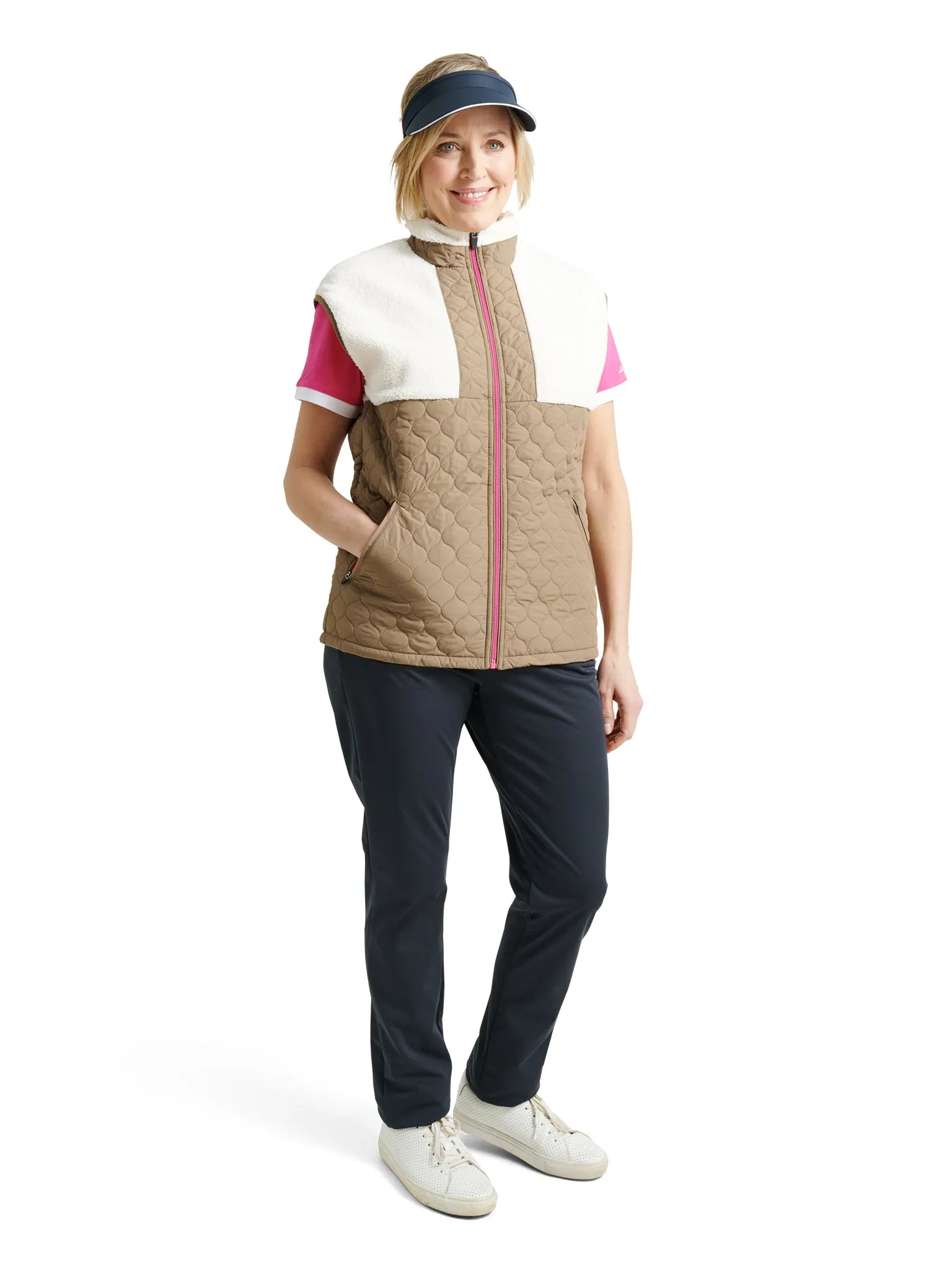 Women Preston Pile Wind Vest Transport - efficient