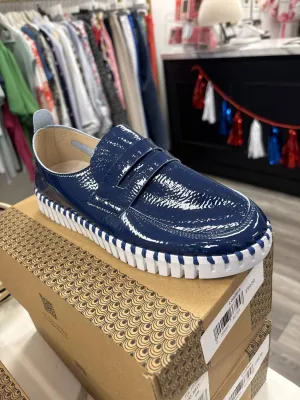 Women Tulip 3865 Loafer In Navy Outdoor Wedding Heels