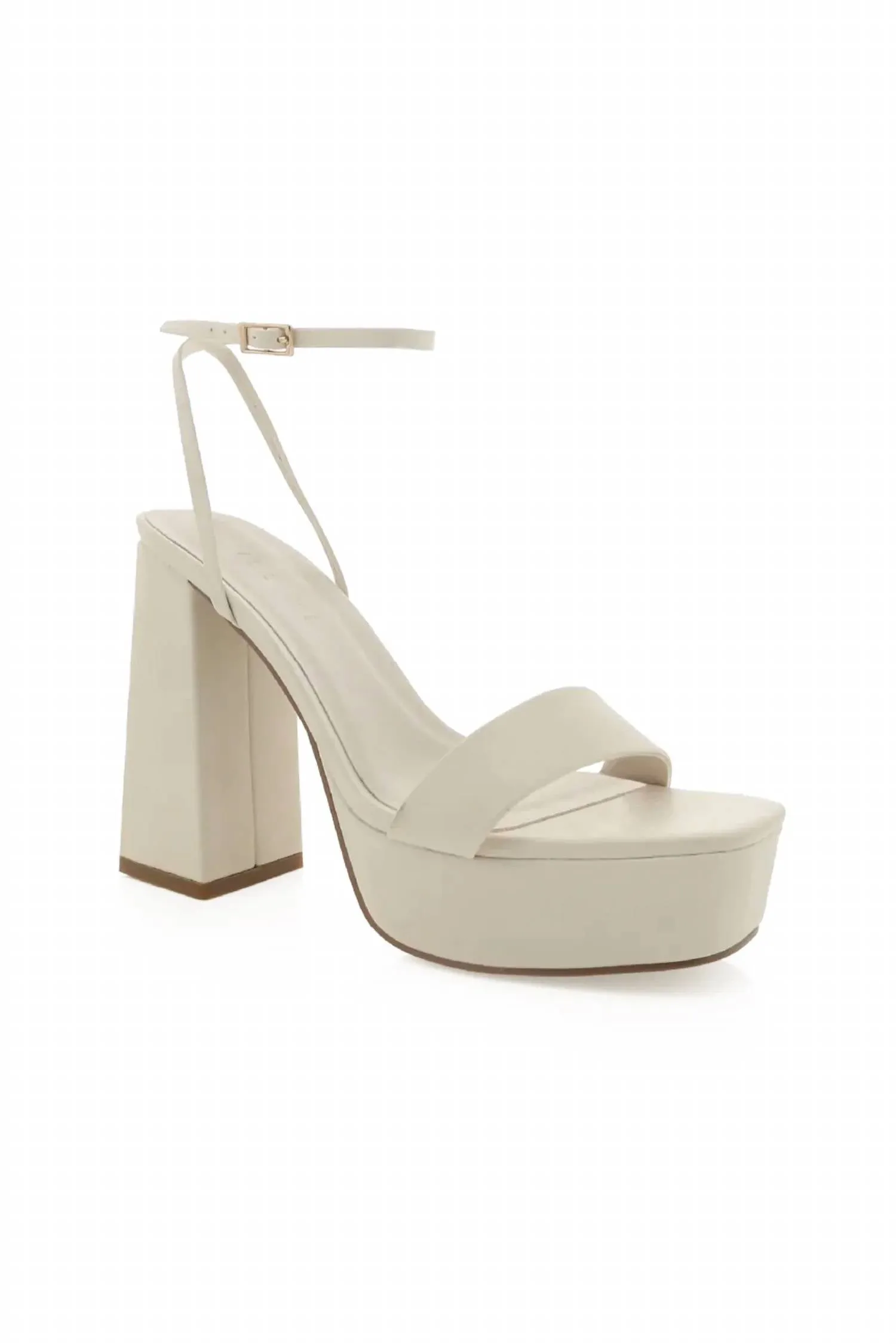 Women Vicky Platform Heel In Bone Designer Stilettos