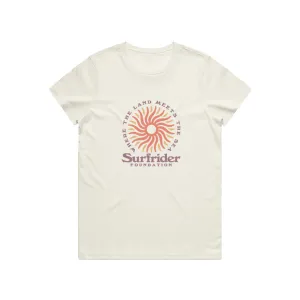 Womens Aura Tee Stretch waistband