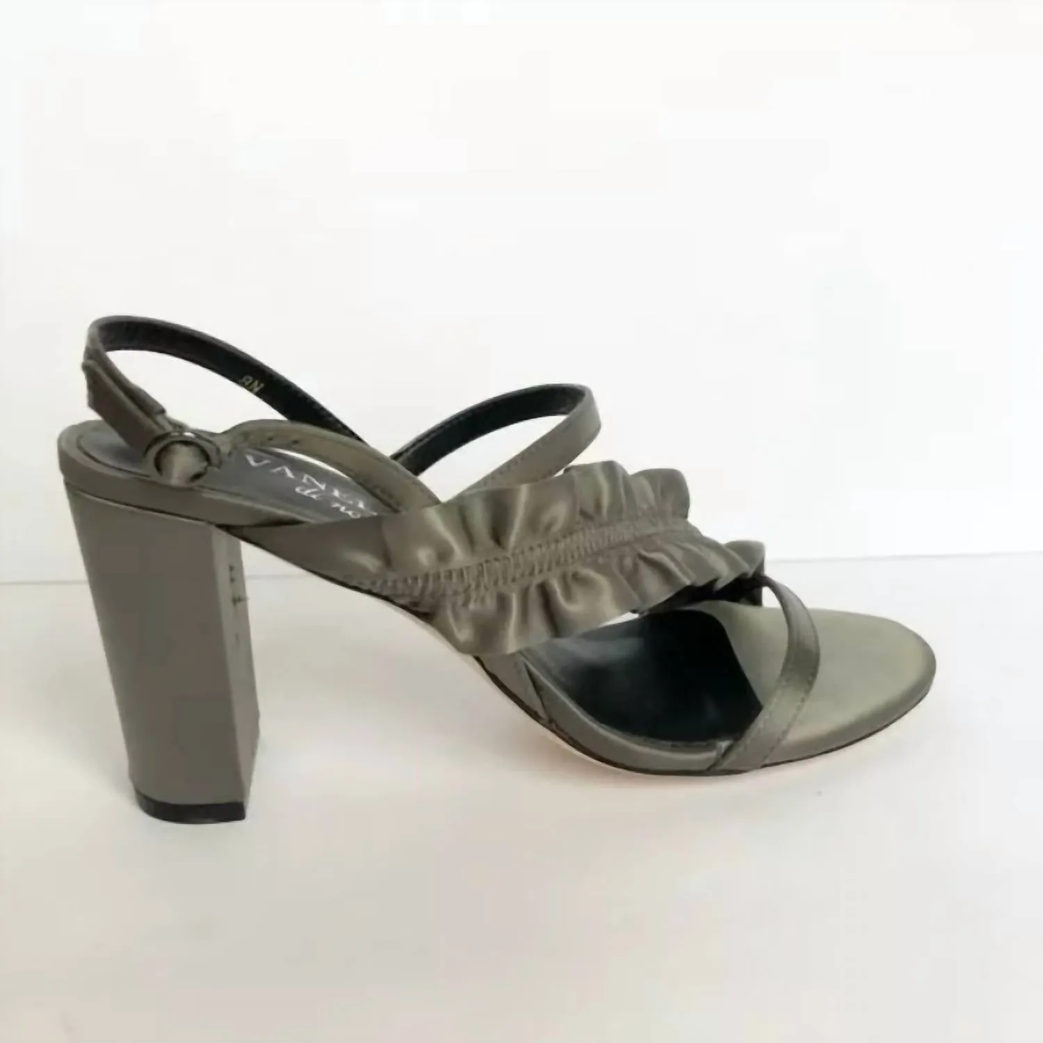 Women's Beyla Slingback Heels In Petwer Satin Lightweight