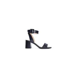 Women's Blest Smooth Heels In Black Buckled