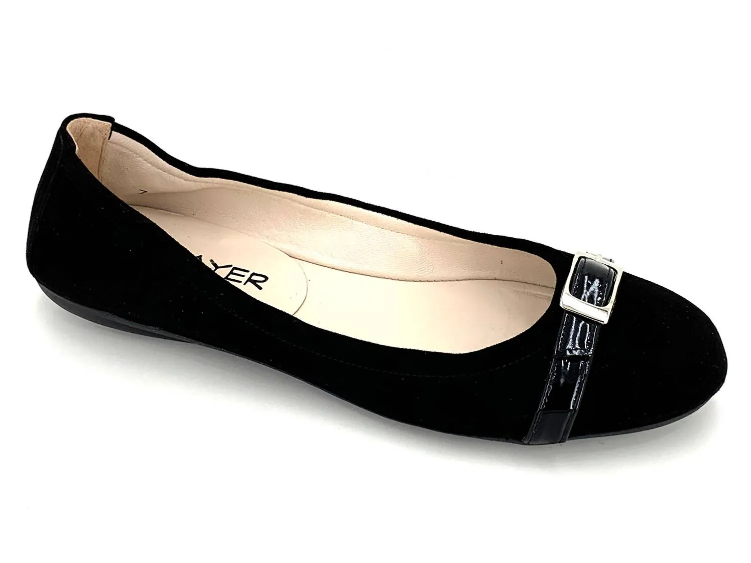 Women's Blv Ballet Shoes In Black Natural Tones