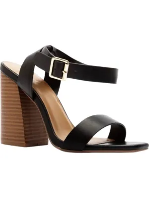 Women's Chunky Heels In Black Indoor