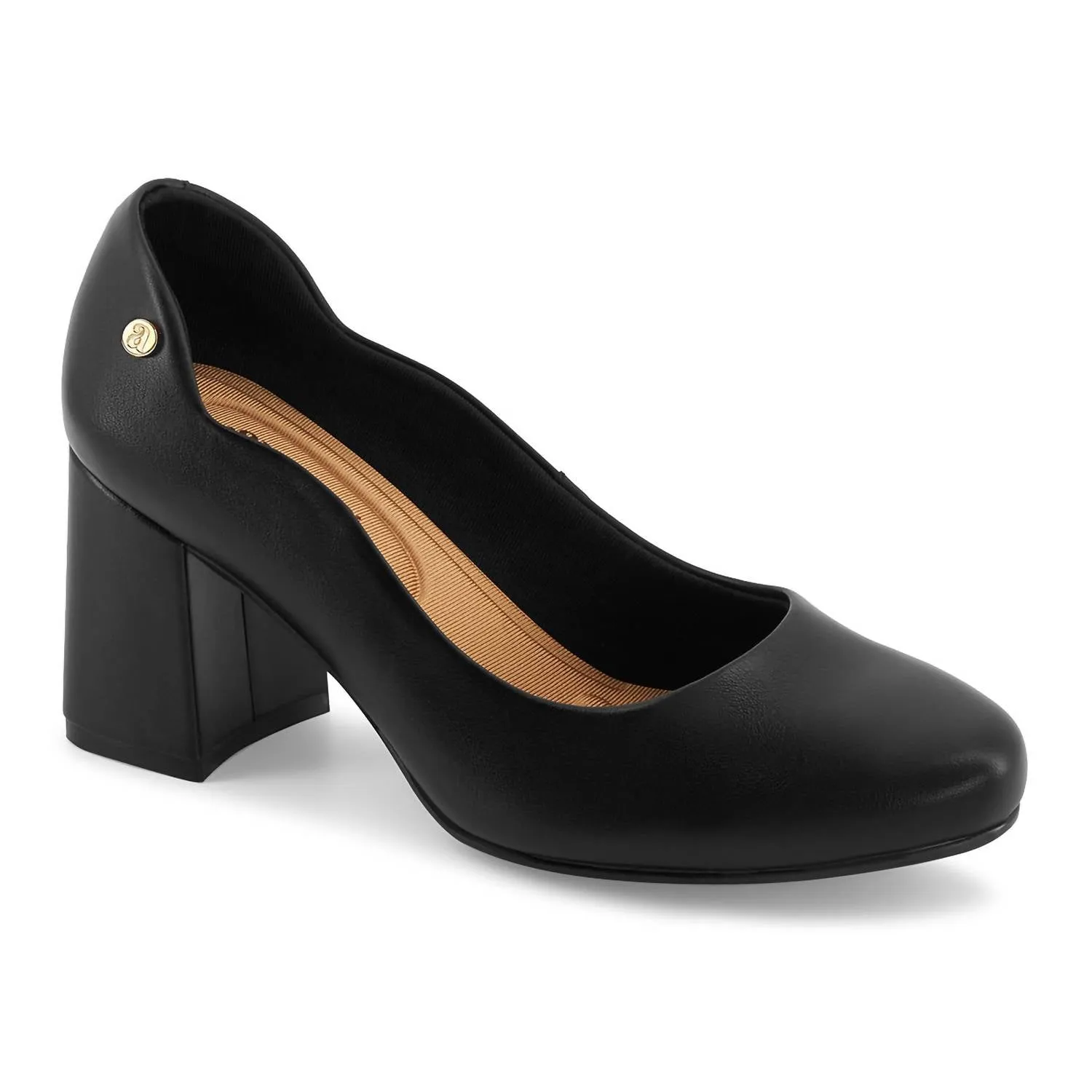 Women's Comfort Pumps In Black Flawless Look