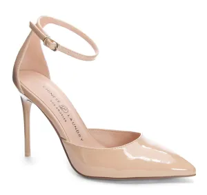Women's Dolly Dress Heels In Nude Beach Wedding Heels