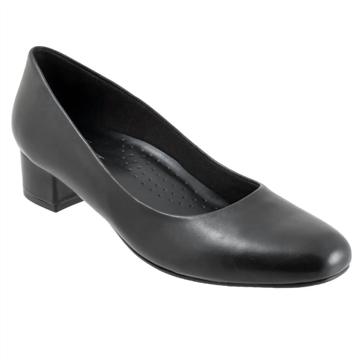 Women's Dream Slip-On Pump In Black Slip On Design