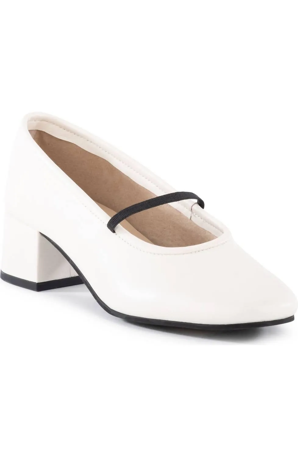 Ankle Strap Heels Women's Dusk To Dawn Pump In Off White