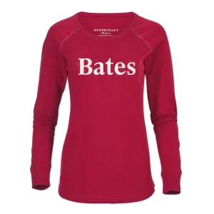 Abrasion Resistant Fabric Lightweight Weave Women's Garnet Long Sleeve Tee from Boxercraft